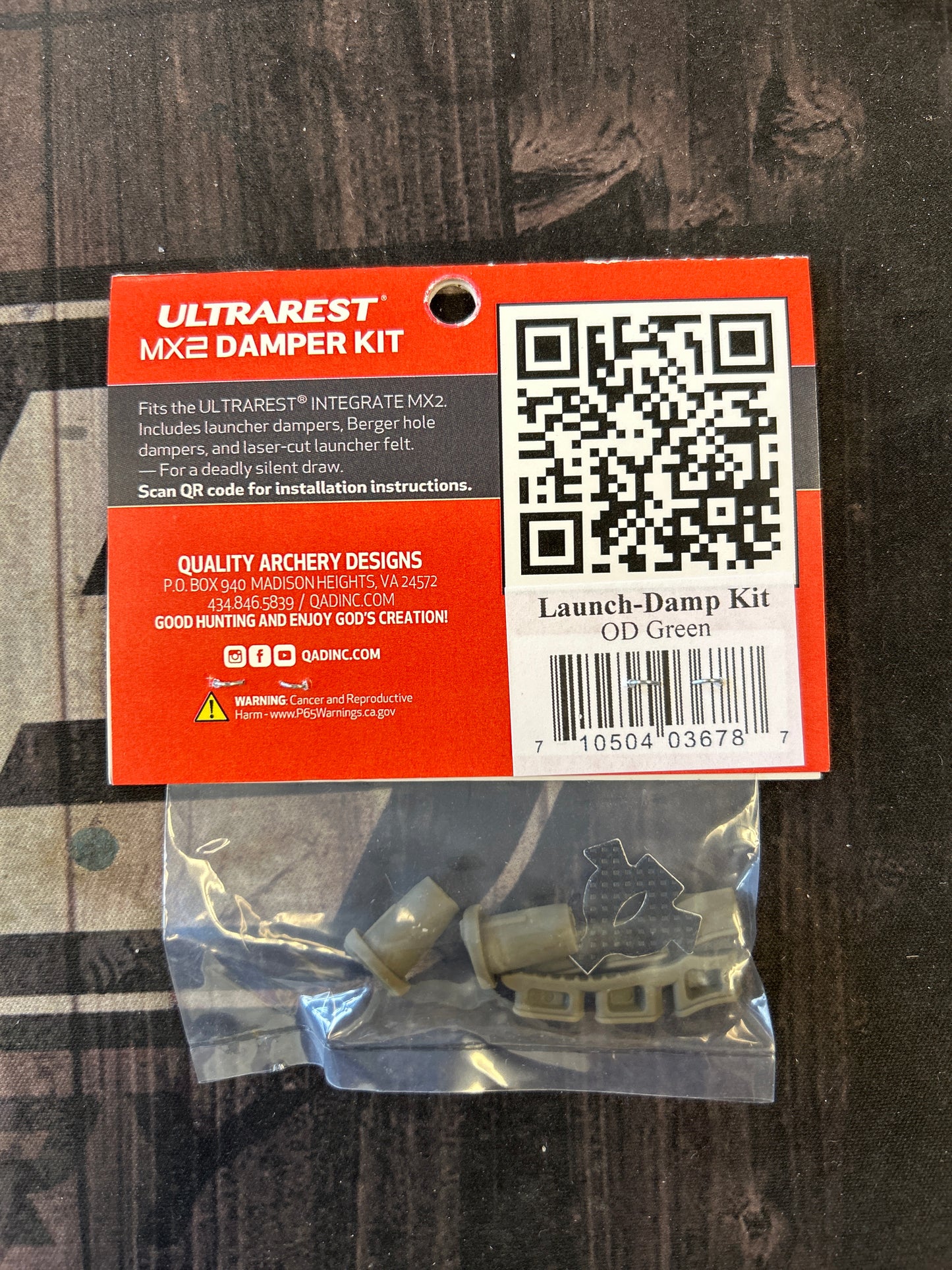 QAD Ultrarest MX2 Damper Kit