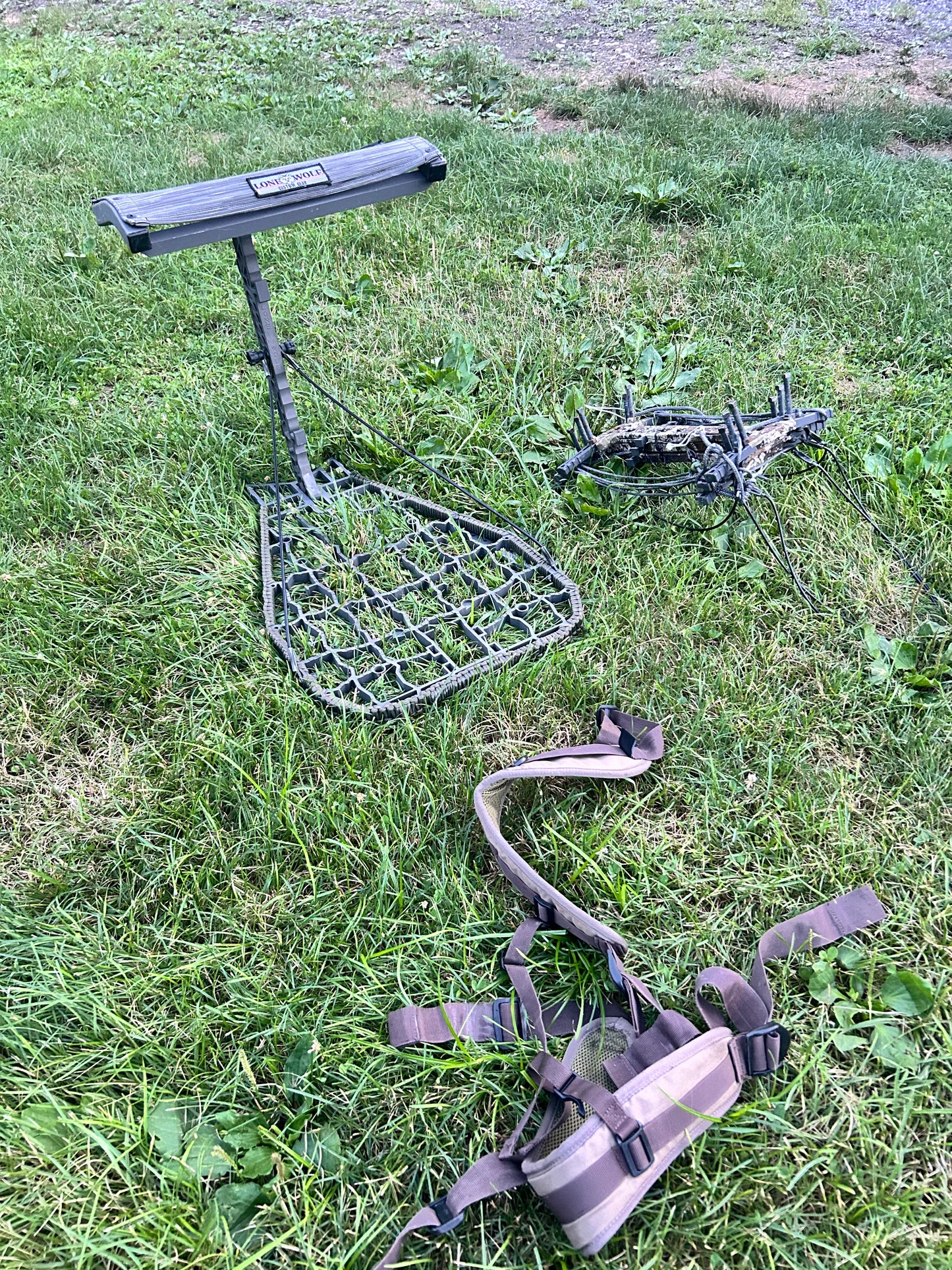 Used lone wolf custom set up .75 stand and 3 “14 double sticks