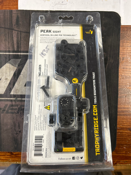 Trophy Ridge Peak Sight 5 Pin 0.019