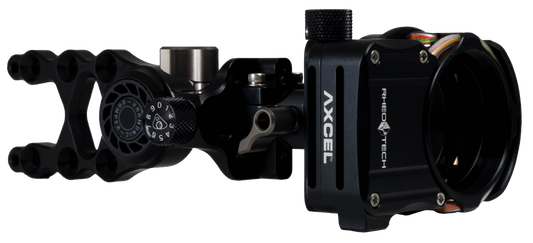 Axcel RheoTech HD Sight - 3-Pin .019 Fiber - Black