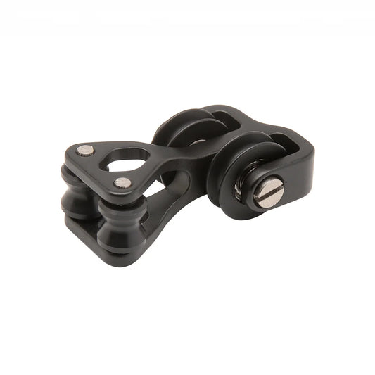 30-06 - Roller Cable Slide - Roller Aluminum - Black
