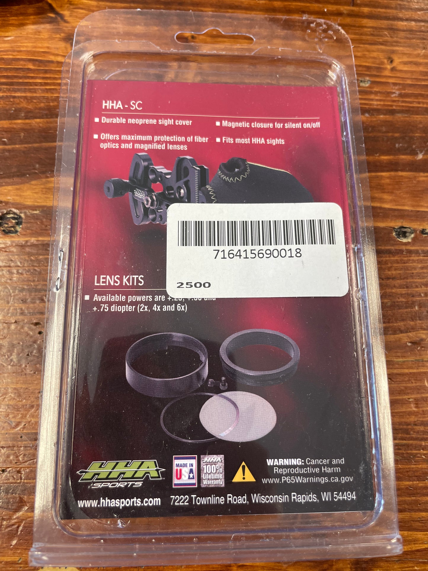 HHA Blue burst sight light