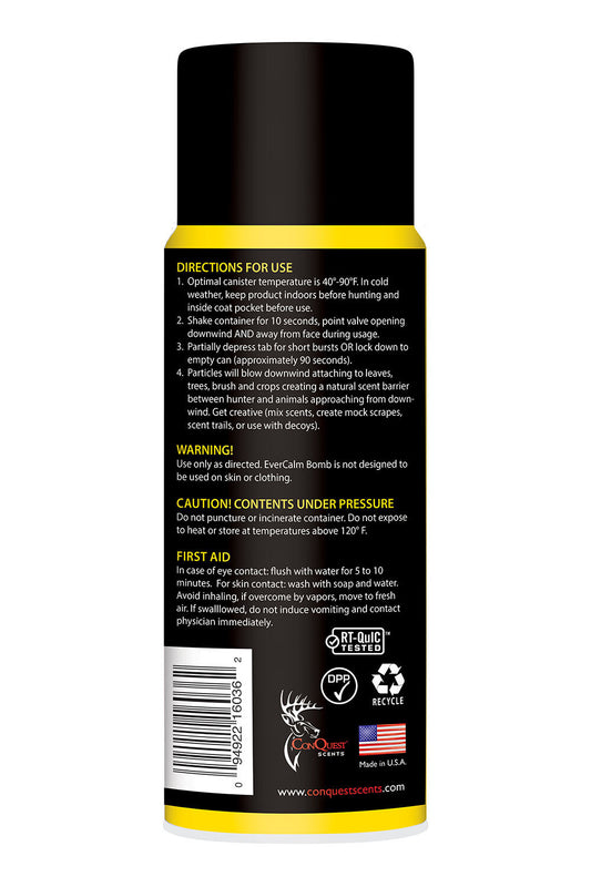Conquest Scents ScentBomb EverCalm Deer Herd Aerosol - 3.5 oz.