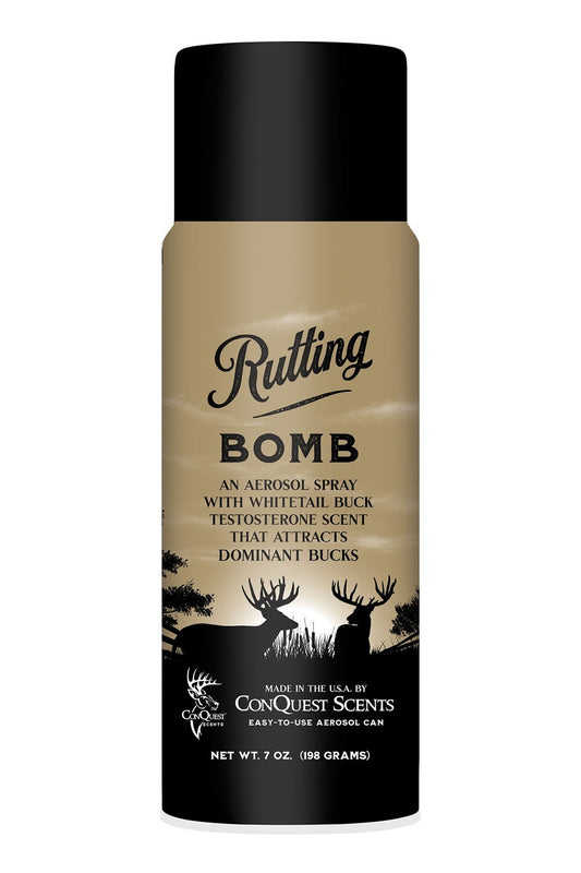 Conquest Scents RuttingBomb Whitetail Buck Testosterone Aerosol - 7 oz.