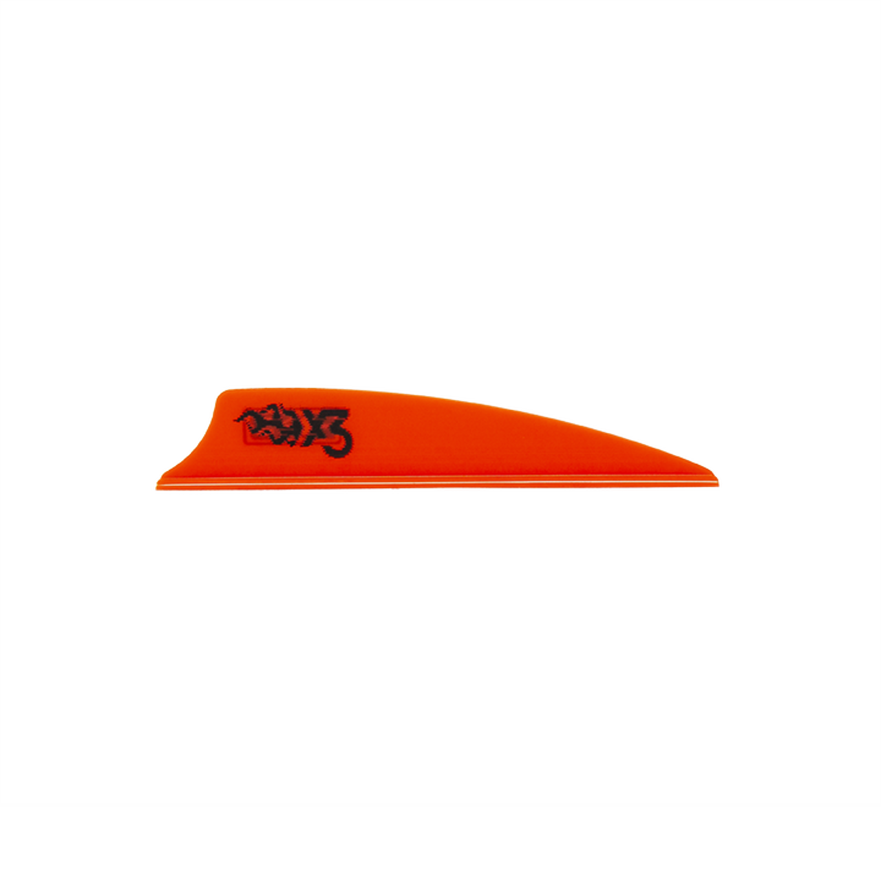 Bohning X3  2.25” Vane - Neon Red