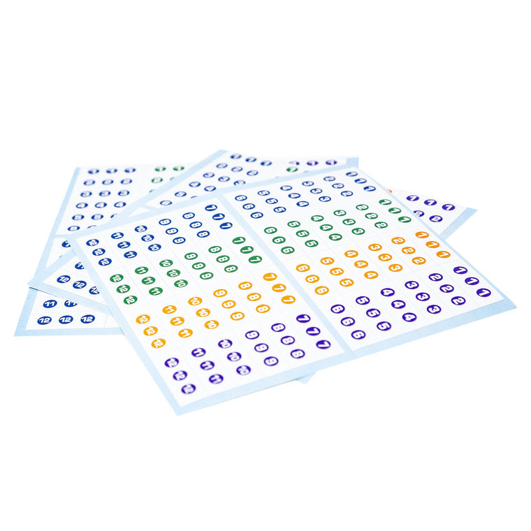 Bohning Arrow number stickers