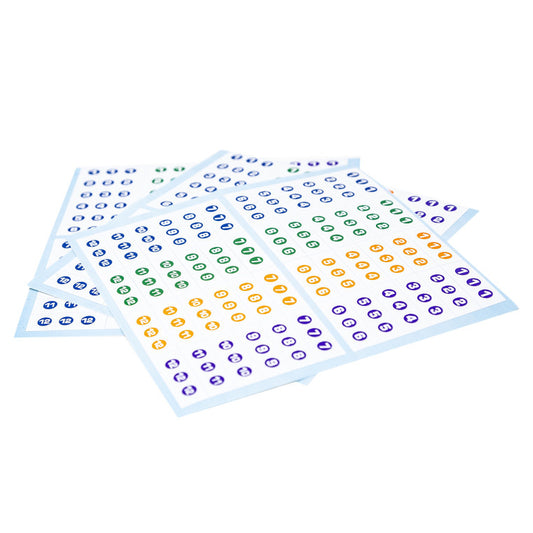 Bohning Arrow number stickers