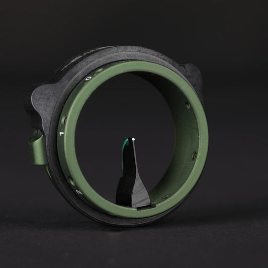 Shrewd Archery  Optum Ring  - OD GREEN  .15 pin