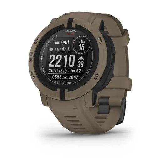 Garmin Instinct 2 Solar - Tactical Edition | Rugged GPS Smartwatch