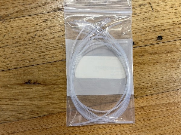 CR Archery Clear Plastic fiber tubing - 1’