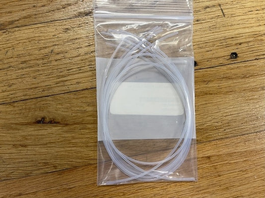 CR Archery Clear Plastic fiber tubing - 1’