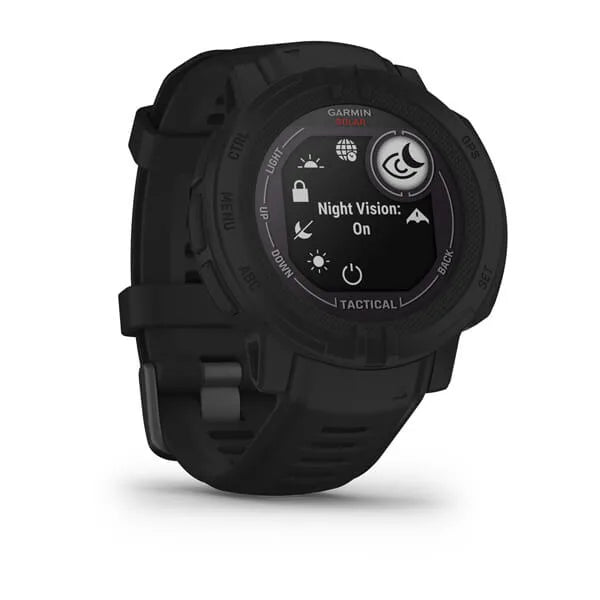 Garmin Instinct 2 Solar - Tactical Edition | Rugged GPS Smartwatch