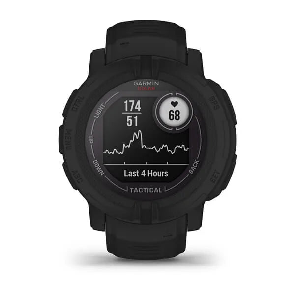Garmin Instinct 2 Solar - Tactical Edition | Rugged GPS Smartwatch