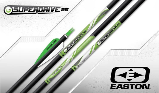 Easton Superdrive 25 arrow Shaft - 290 spine