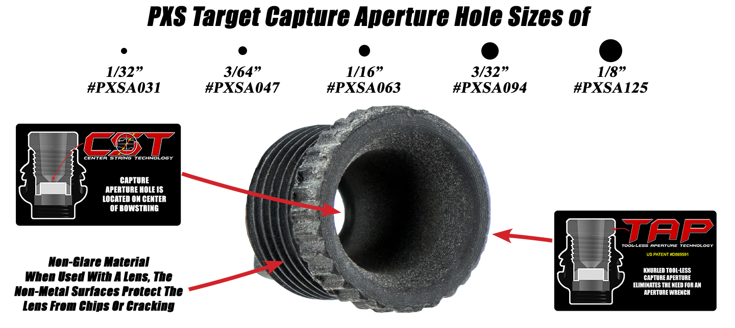 Specialty Archery PXS Target Capture Aperture - 3/32"