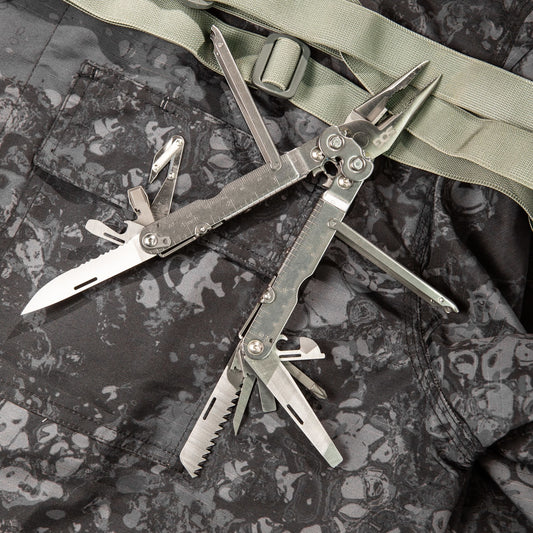 SOG Powerlock W/V-cutter Satin -Nylon Sheath