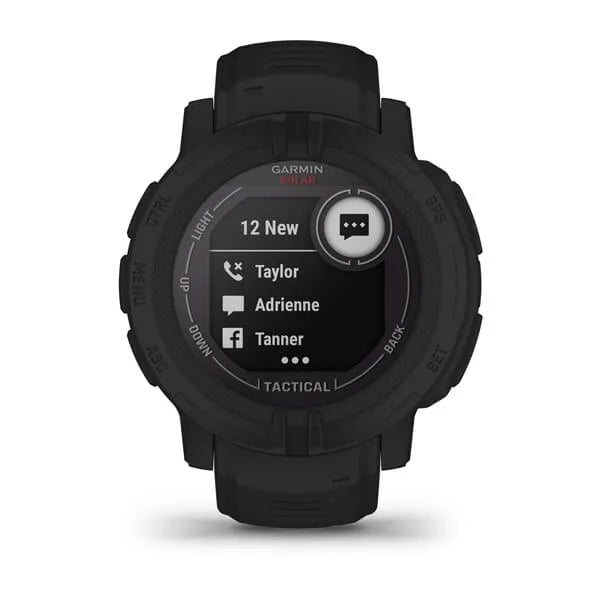 Garmin Instinct 2 Solar - Tactical Edition | Rugged GPS Smartwatch