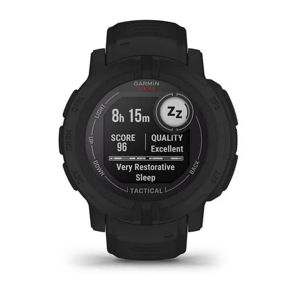 Garmin Instinct 2 Solar - Tactical Edition | Rugged GPS Smartwatch
