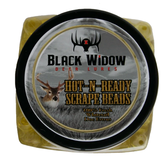 Black Widow Hot N Ready  Scrape beads - Gold 6 oz