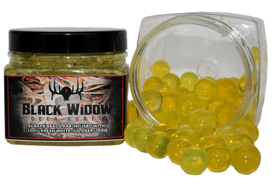 Black Widow Hot N Ready  Scrape beads - Gold 6 oz