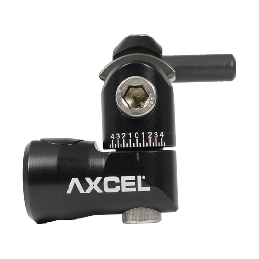 Axcel Tri-lock adjustable offset mount - Black