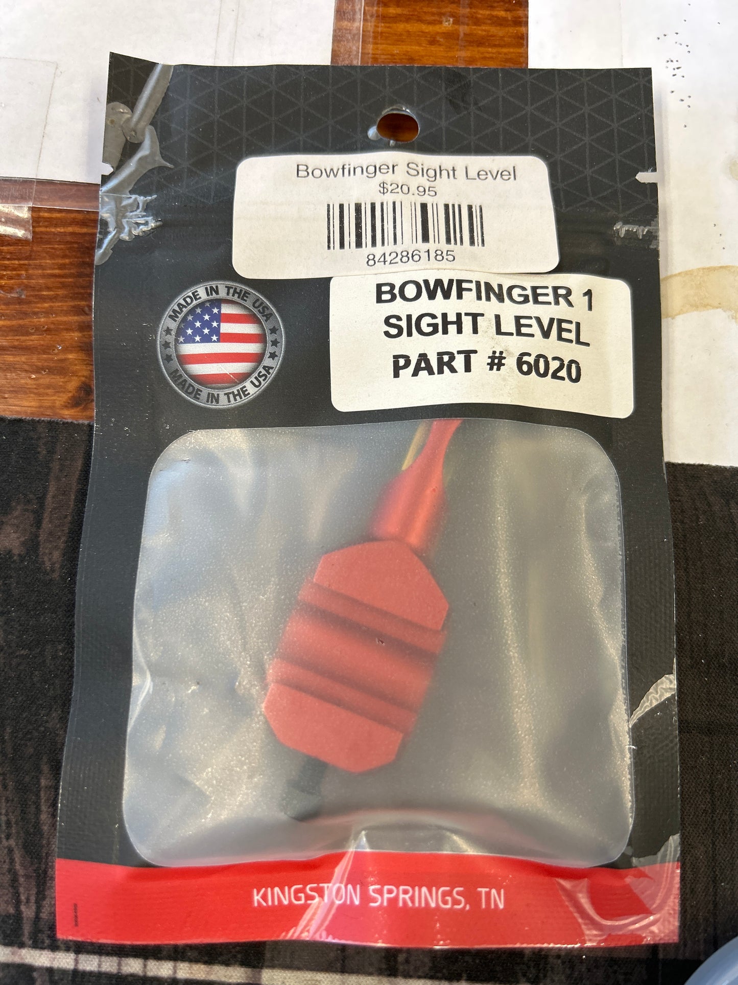 Bowfinger Sight Level
