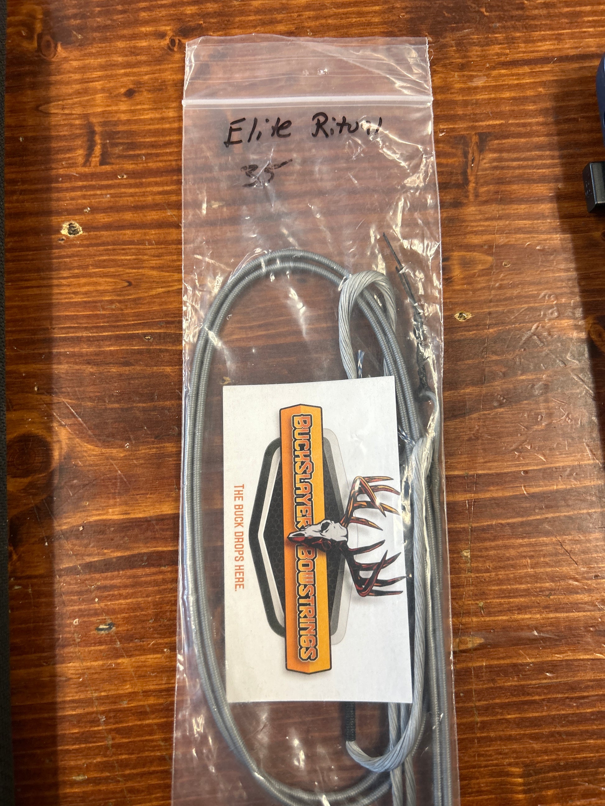 Elite Ritual Graphite Grey Elite Ritual cable 35” – Buckeye Archery Supply