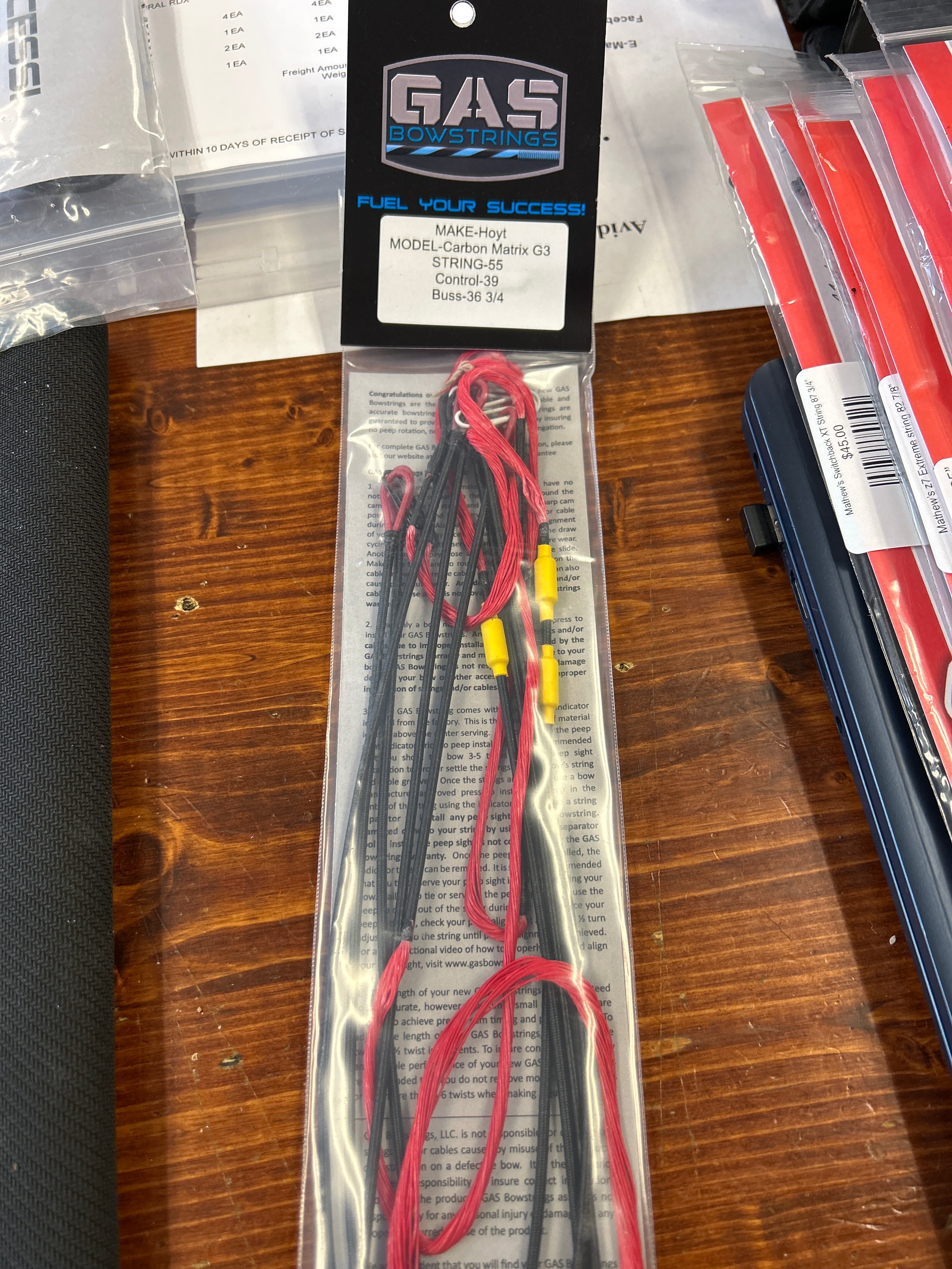 Carbon Matrix G3 String, Control, Buss – Buckeye Archery Supply