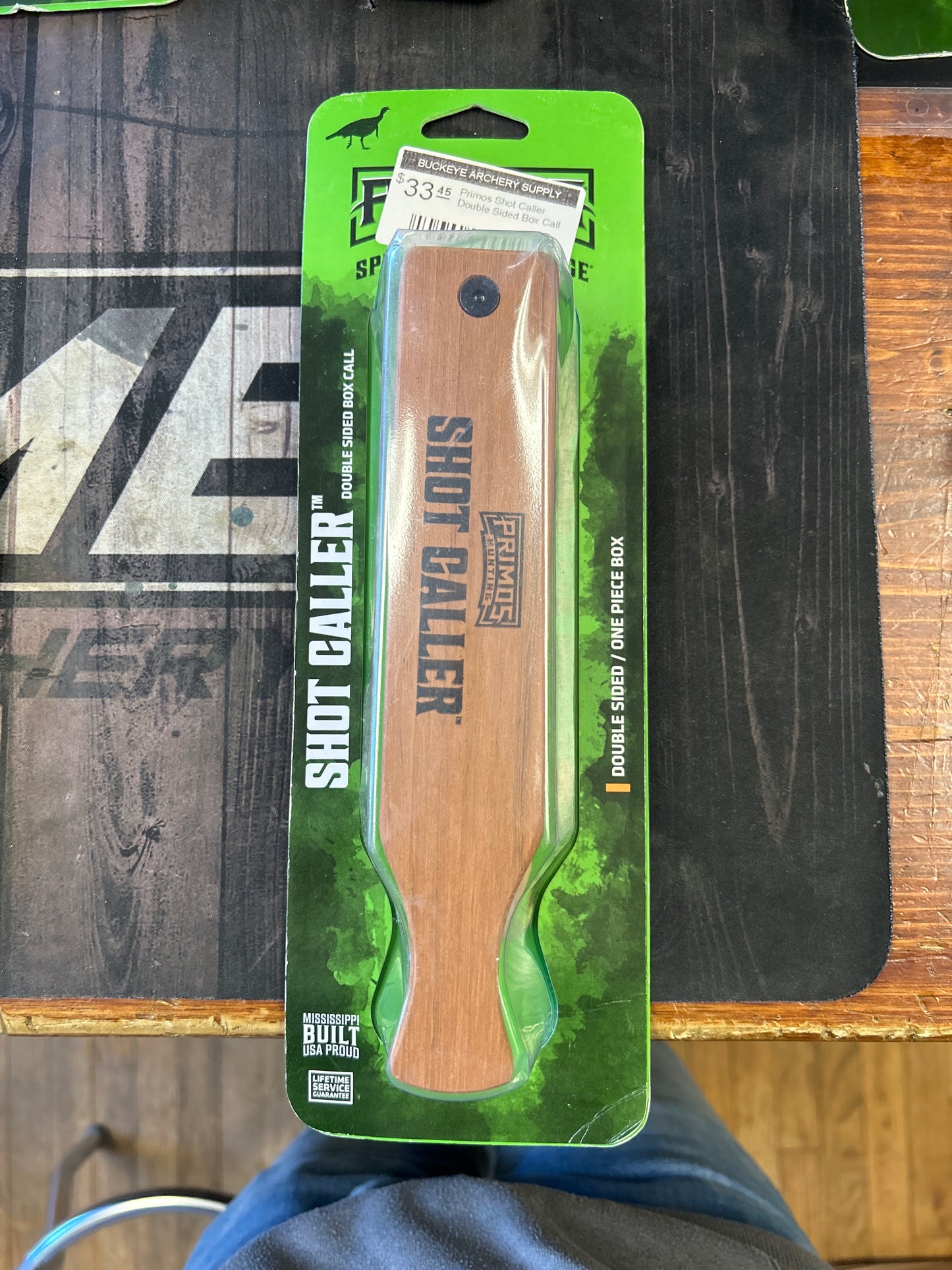 Primos Shot Caller Double Sided Box Call