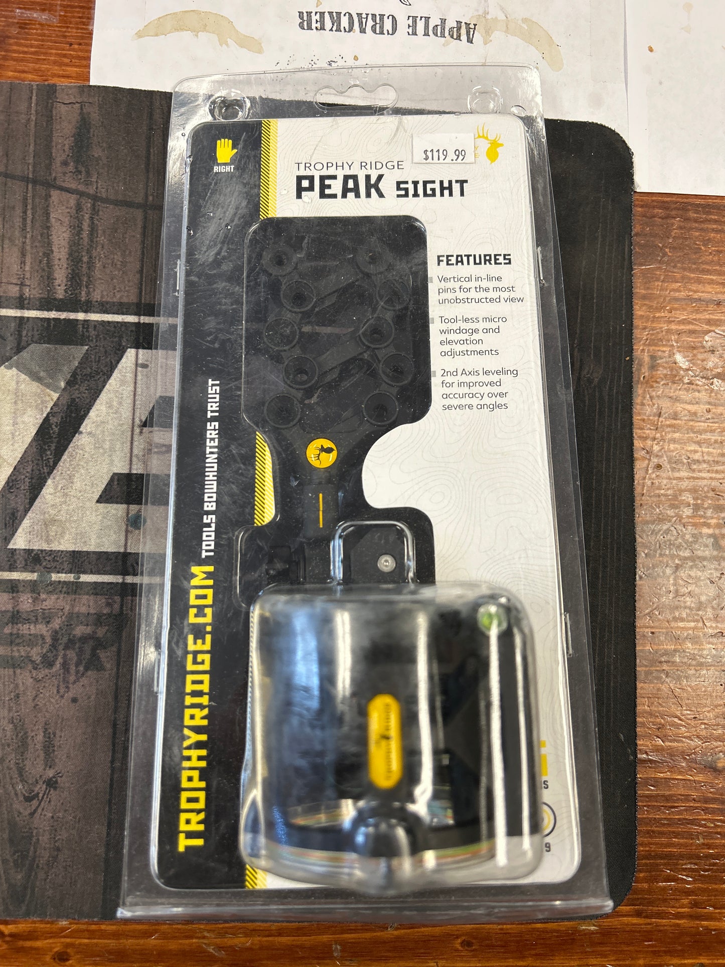 Trophy Ridge Peak Sight 5 Pin 0.019