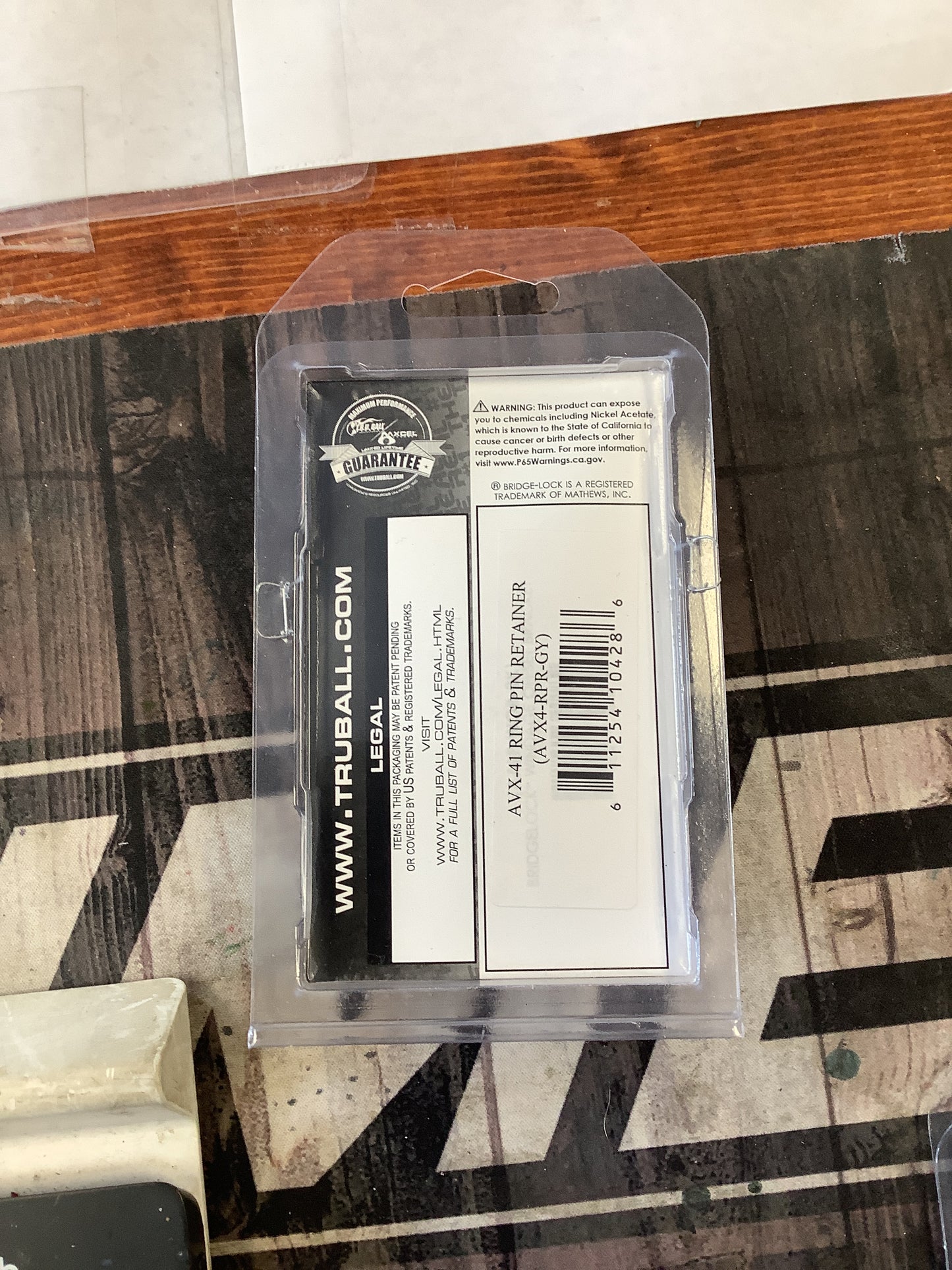 T.R.U. BALL AVX-41mm Ring pin retainer