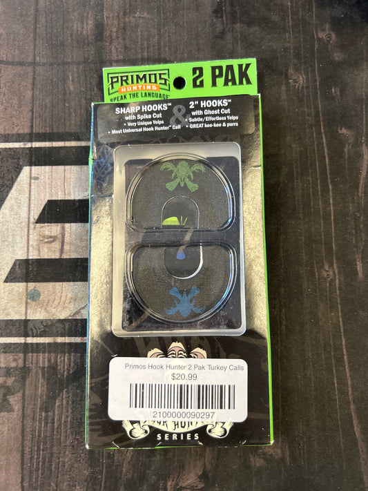 Primos Hook Hunter 2 Pack Turkey Calls