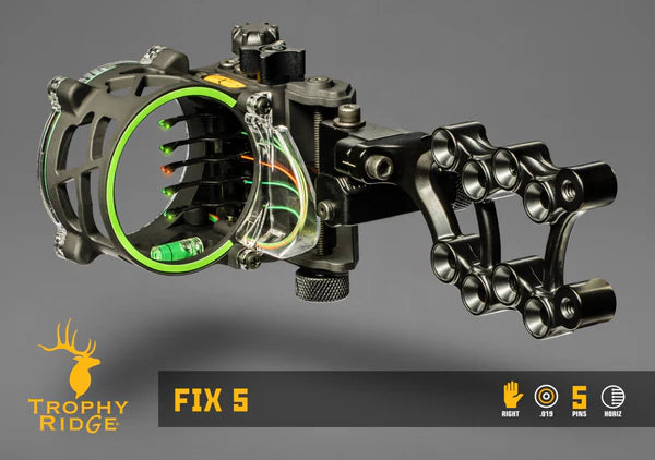 Trophy Ridge Fix 5 Pin RH Bow Sight