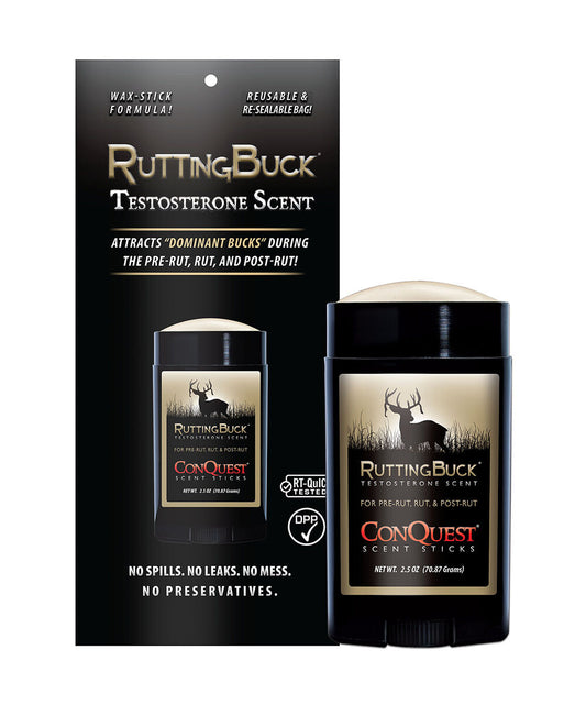 Conquest Scents RuttingBuck Testosterone Scent Stick - 2.5 oz.