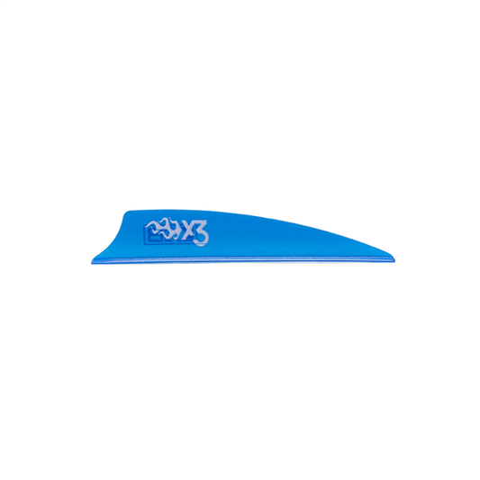 Bohning X3  2.25” Vane - Satin Blue