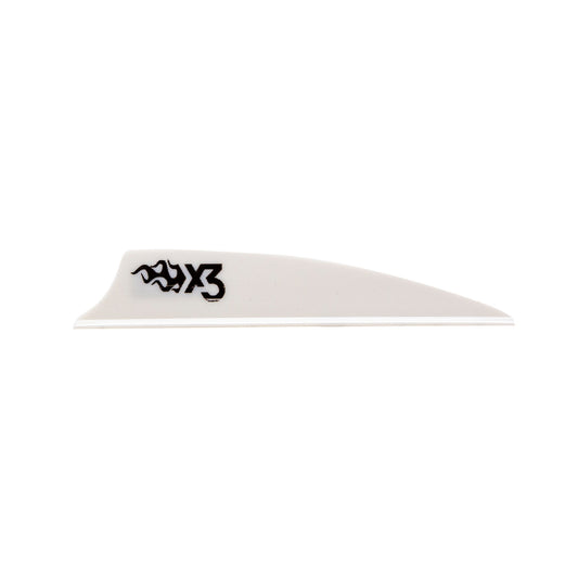 Bohning X3  2.25” Vane - White