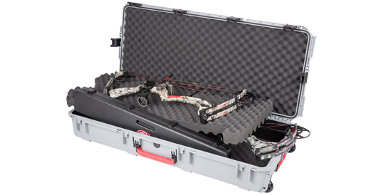 SKB Pro Series 4217-7 Double Bow Case, Grey