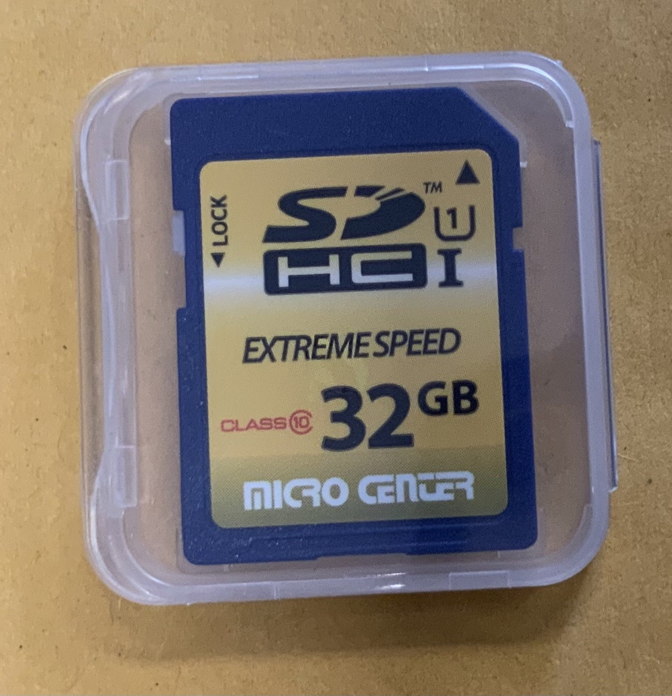 32GB Class 10 SD Card