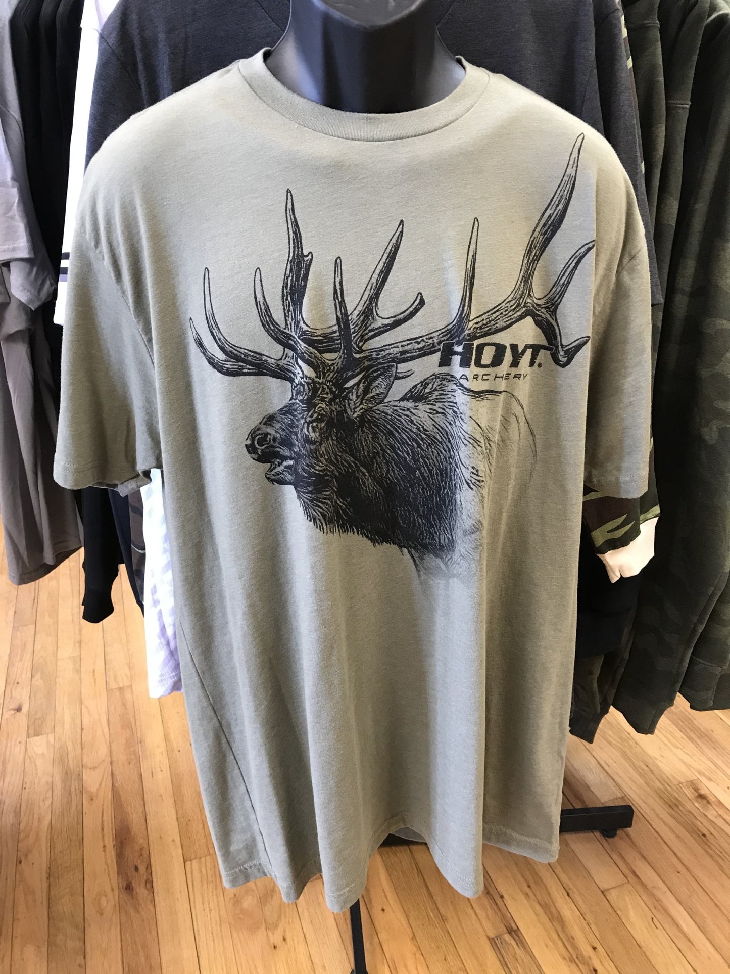 Hoyt T-shirt XL Green Elk