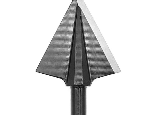 Vantage Point Archery 2-Blade 1 1/8" Non-Vented CTS (Carbon Tool Steel) Single Bevel (RB)