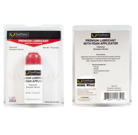 TenPoint Premium Lubricant with Foam Applicator