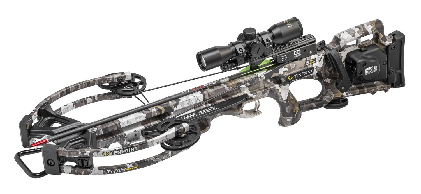 TenPoint Titan De-Cock Crossbow package