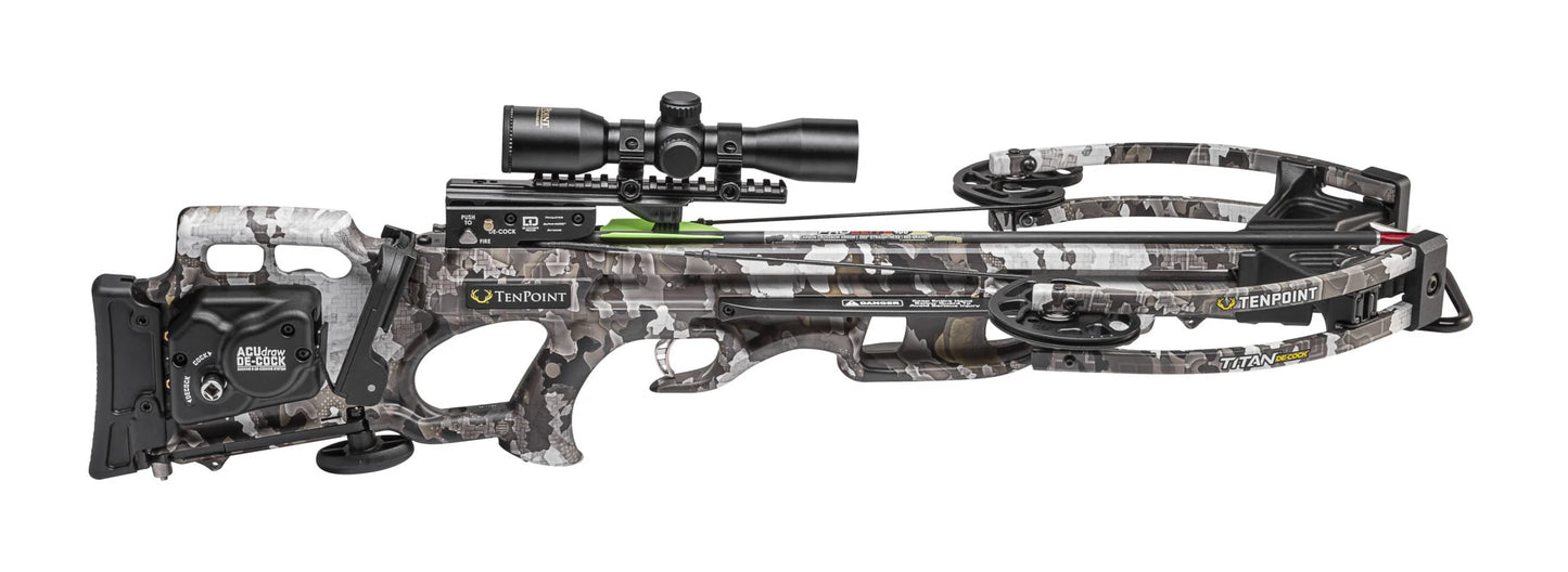 TenPoint Titan De-Cock Crossbow package