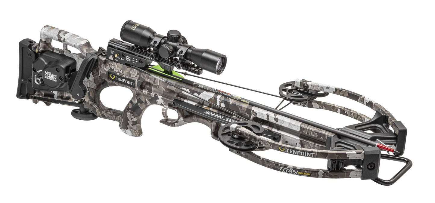 TenPoint Titan De-Cock Crossbow package