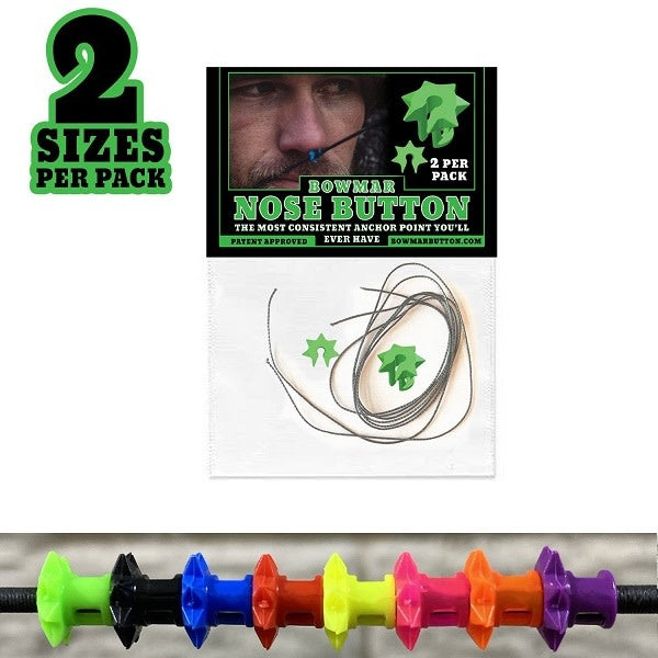 Bowmar Nose button Recurve - Green