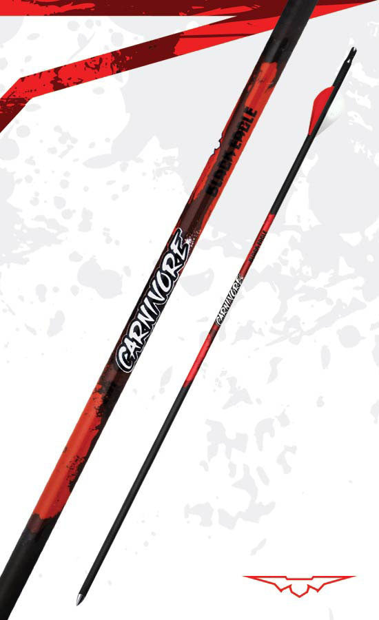 Black Eagle Carnivore Fletched Arrow -.003 - 6 pack