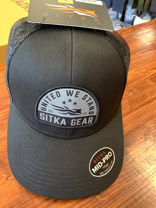 Sitka United Mid Pro Trucker - Sitka Black