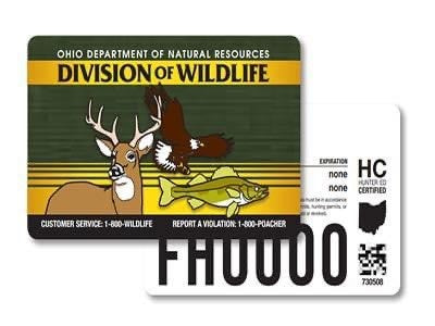 Ohio Hunting/Fishing license