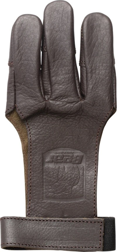 Bear Archery Leather 3 Finger Shooting Glove - XL