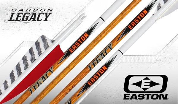 Easton Carbon Legacy 4" Feather Factory Fletched